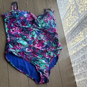 Catalina Vibrant Floral One Piece Swimsuit